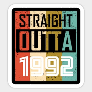 Straight Outta 1992 Sticker